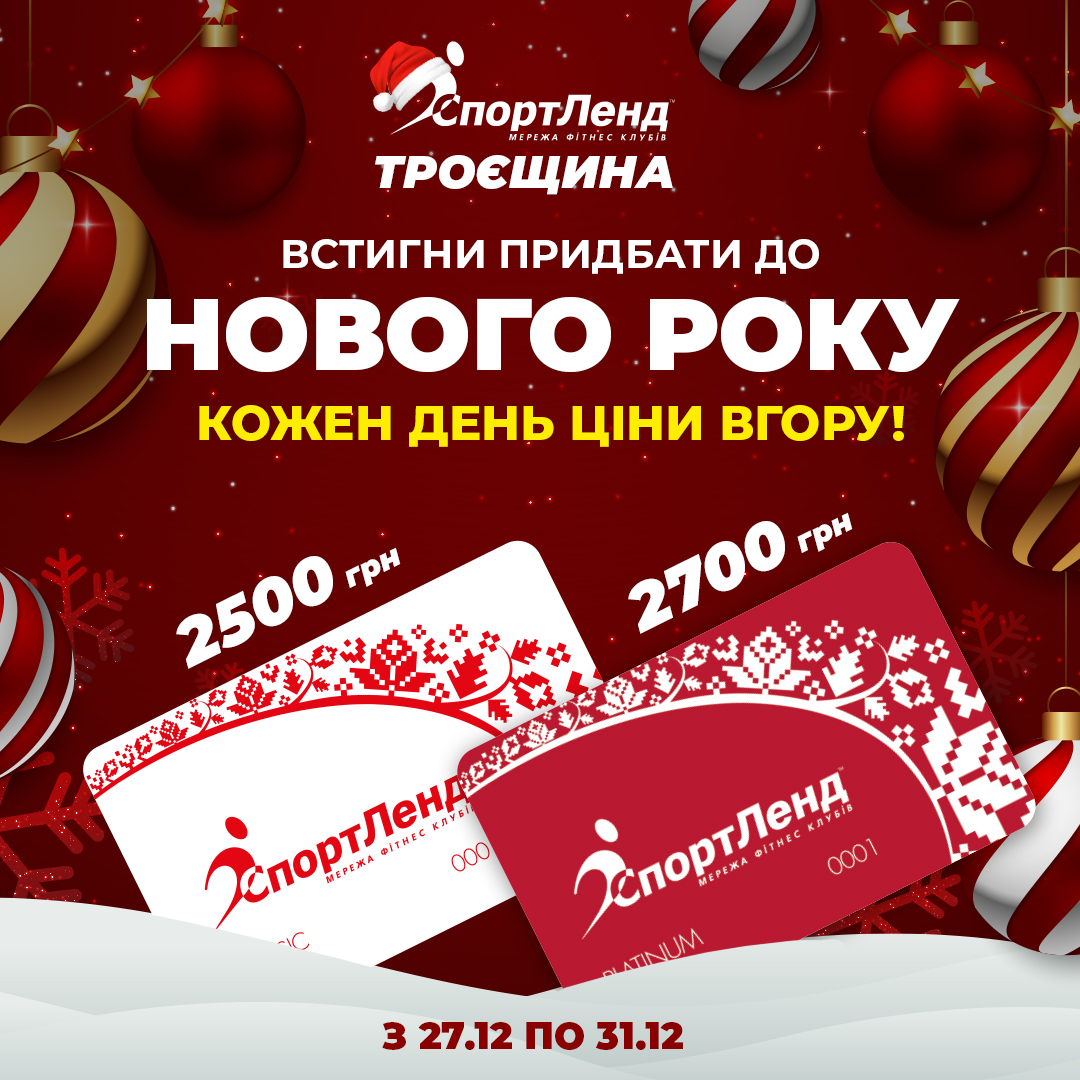 Останній новорічний розпродаж!